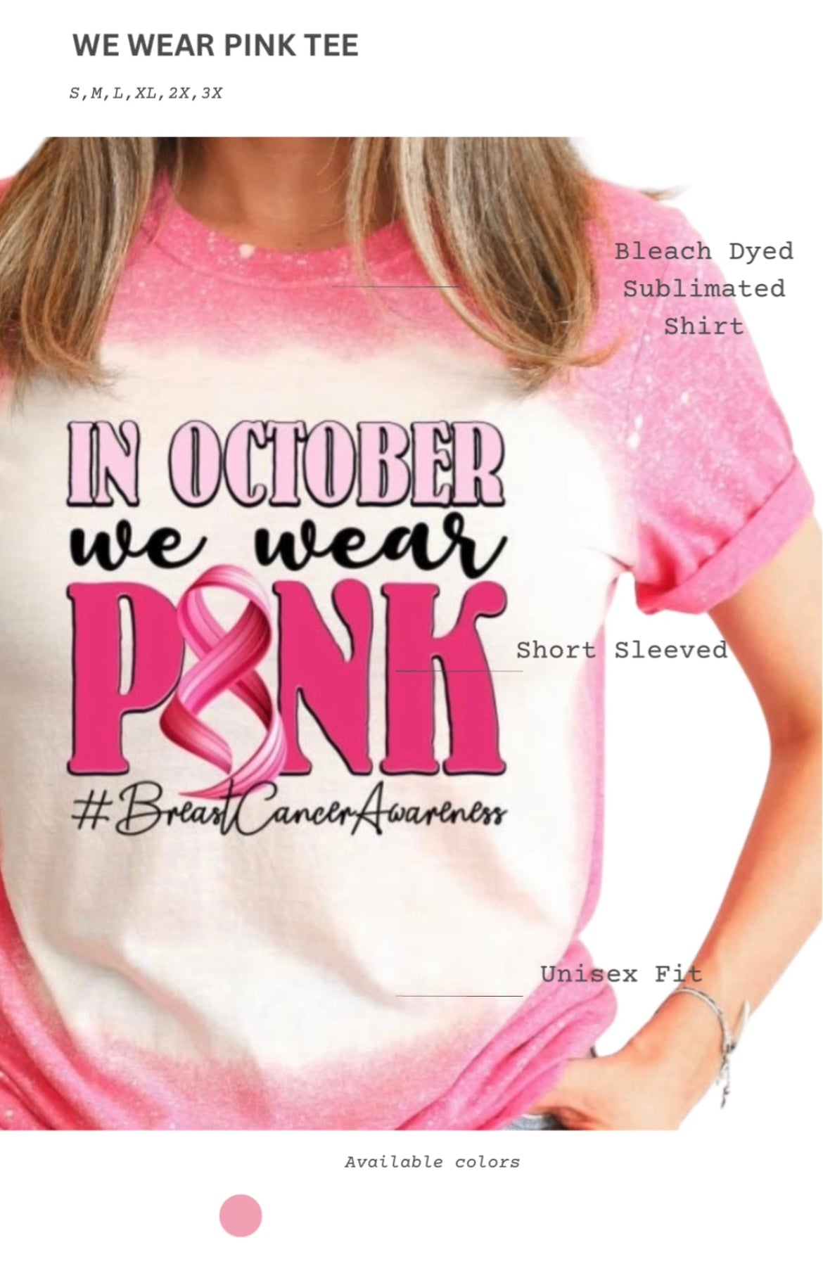 We wear pink