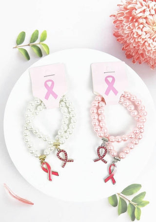 Breast Cancer Bracelet Set